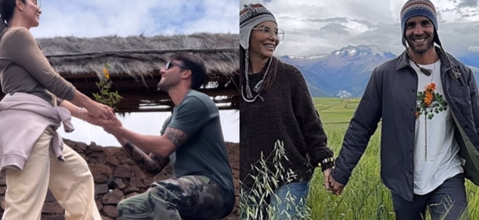 Lua de mel? Ivete Sangalo abre lbum de fotos de viagem ao Peru com o marido