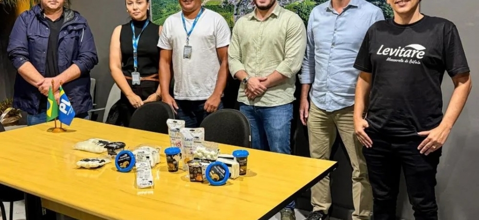 Prefeito �talo Costa recebe representantes da Tirolez e Levitare e refor�a parceria para fortalecer economia local