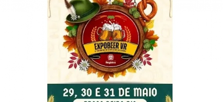 EXPOBEER Vale do Ribeira - 5� Encontro de Cervejeiros Artesanais